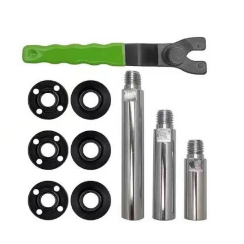 Meuleuse d'angle professionnelle en acier 45, Kit d'arbre