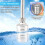 2PCS Fully Automatic Water Level Control Float Valve, Stainless Steel  Floating  Valve -1/2In side Water Intake 5