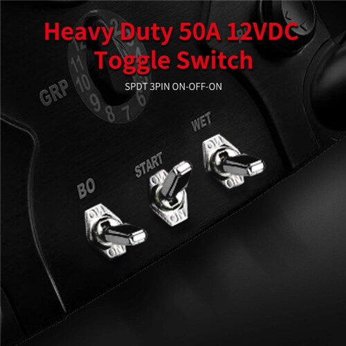 50A 12V  Heavy Duty Toggle  R13-401-103 Car Toggle  Car Modified High Current Toggle 1