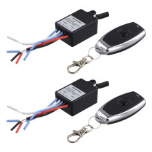 Commutateur de Télécommande Sans Fil Universel 433 MHz, Module Récepteur de Relais 12 V 24 V 1 CH avec Émetteur à Distance 1 Canal