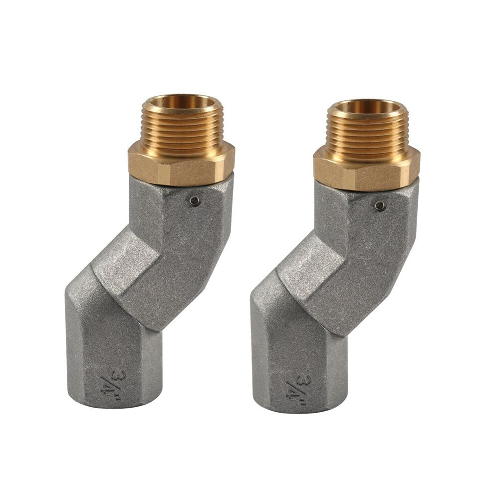 3/4Inch Npt Fuel Transfer Hose Swivel 360 Rotating Connector For Fuel Nozzle Multi Plane Swivel 2Pcs 6032616904612