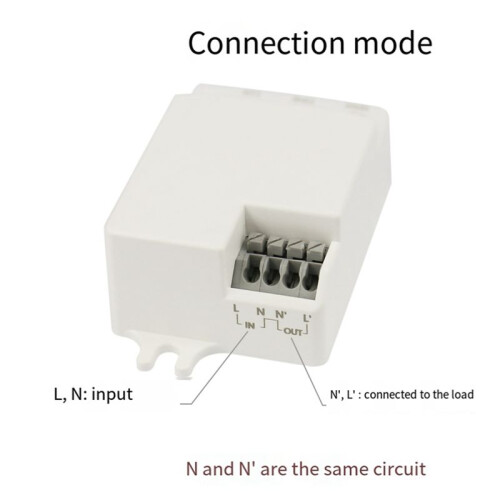 5.8GHz  Microwave  Motion Sensor  AC85-265V Intelligent Human Body Sensor  Motion Light 2