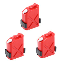 3X  Serbatoio per  CC01 Axial SCX10 90046 D90 D110 TF2  -4 Camion Cingolato, Rosso