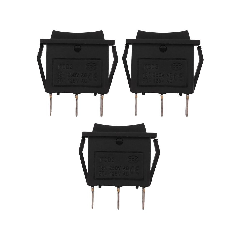 3X Ac15a/250V 20A/125V 3 Pin Spdt -Off- 3 Position Snap Rocker 4712564406094