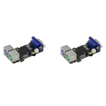 2X FabGL VGA32 VGA ESP32 PSRAM Módulo V1.4 Controlador PS/2 Mouse Teclado Gráficos Biblioteca Jogo ANSI/VT Terminal Circuits