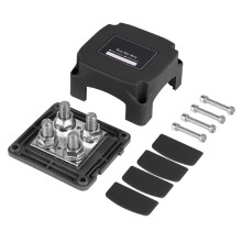 For Auto RV Marine Truck Boat Heavy Duty 400A 48V Bus Bar Tin Plated Copper Power Distribution Block Ground Busbar Box B
