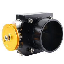 Black 80MM 3inch Throttle Body Intake Manifold Billet Performance High Flow Automobiles Engine Parts Air Intake System