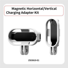For Go 3/GO 3S Thumb Camera Magnetic Quick Release Case Mount USB Charging Adapter Protective Housing Shell