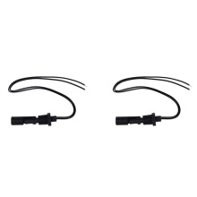 2X Horisontell VattennivåGivare Vätska PP Flytströmbrytare NO NC 100V 0,5A