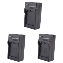 3X Battery Charger AC Adapter for NP-FW50 Alpha NEX-3, NEX-5,NEX-5N NEX-7 NEX-C3 S, NEX-F3, SLT-A33, SLT-A35