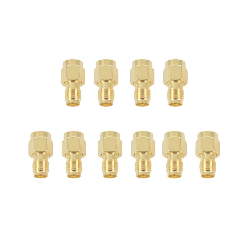 10Pcs Rf Coaxial Coax Adapter Sma Female To Rp-Sma Male 4711112919048