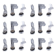 6X Intercooler Assembly Bracket 9803778980 9803779180 9803778880 for 308 308S 408 4008 1.2THP 1.6THP 1.8THP