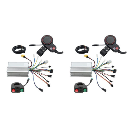 2X 48V 25A Electric Scooter Controller Dashboard Kit with TF-100 Display+ Button for  M4 Electric Scooter