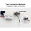 2X  Induction Sensor Kitchen Faucet Touch Controller with Battery Box Pull-Out Kitchen Faucet Touch Control,B 6
