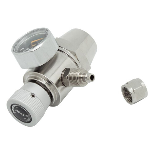 2X Akvarium CO2-Regulator 2000psi Tryckmätare för 6 mm Sugrör 5/8-18UNF 2