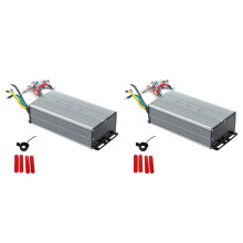 2X 3000W 80A 48V/60V/72V Borstlös Styrenhet 24Mos för Elektrisk Skoter E-Cykel Motorcykel BLDC Motorstyrenhet