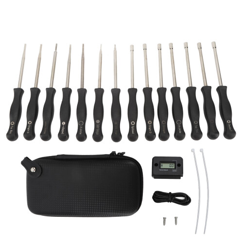 Carburetor Adjustment Tools 14Pcs ABS Material for String Trimmers & Chainsaws 2