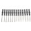 Carburetor Adjustment Tools 14Pcs ABS Material for String Trimmers & Chainsaws 7