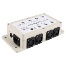 3X Dc12-24V 8 Channel Output Dmx Dmx512 Led Controller Signal Amplifier Splitter Distributor for Home Equipments