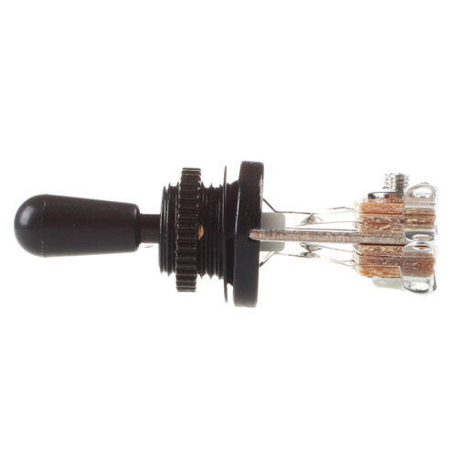 3X Black Tip 3 Way Toggle  Pickup Selector for Electric Guitar 2