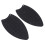 2Pcs Silicone Iron Rest Pad Durable Heat-Resistant Iron Mat Black 4
