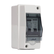 Interruttore differenziale miniatura DC 63A IP65 2P per sistemi fotovoltaici 12-400V