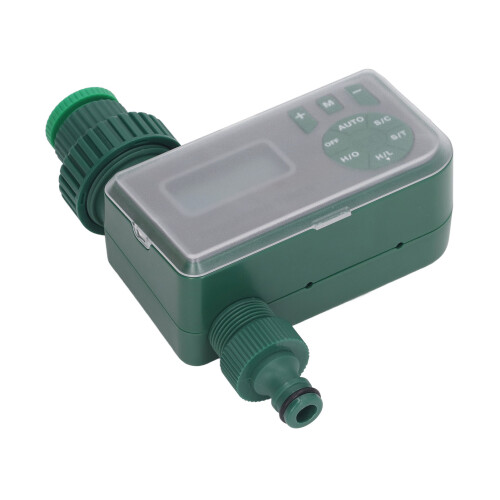 Waterproof Digital Irrigation Controller Featuring Manual Watering Mode, Drip Irrigation Timer With Oversized Dial And Low Battery Alert Compatible 2