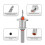 Adjustable Timber Countersink Drill Bit Set, Alloy Steel, 8mm 4