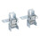 Woodworking Sliding Table Saw Hinge Flip Multi-Function Tool Folding Push Rod 1