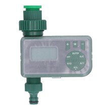 Waterproof Digital Irrigation Controller Featuring Manual Watering Mode, Drip Irrigation Timer With Oversized Dial And Low Battery Alert Compatible
