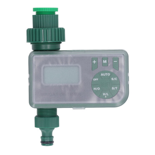 Waterproof Digital Irrigation Controller Featuring Manual Watering Mode, Drip Irrigation Timer With Oversized Dial And Low Battery Alert Compatible