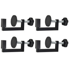 4Pcs 10-57mm Reversed Woodworking Clamp Reversed C Clip Small