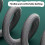 Lange Duschschläuche, 2,1 m, flexible-grau 3