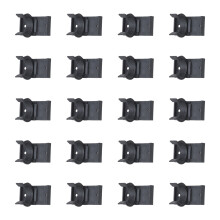 20Pcs Kitchen Skirting Clip Plastic Furniture Leveling Feet Clip