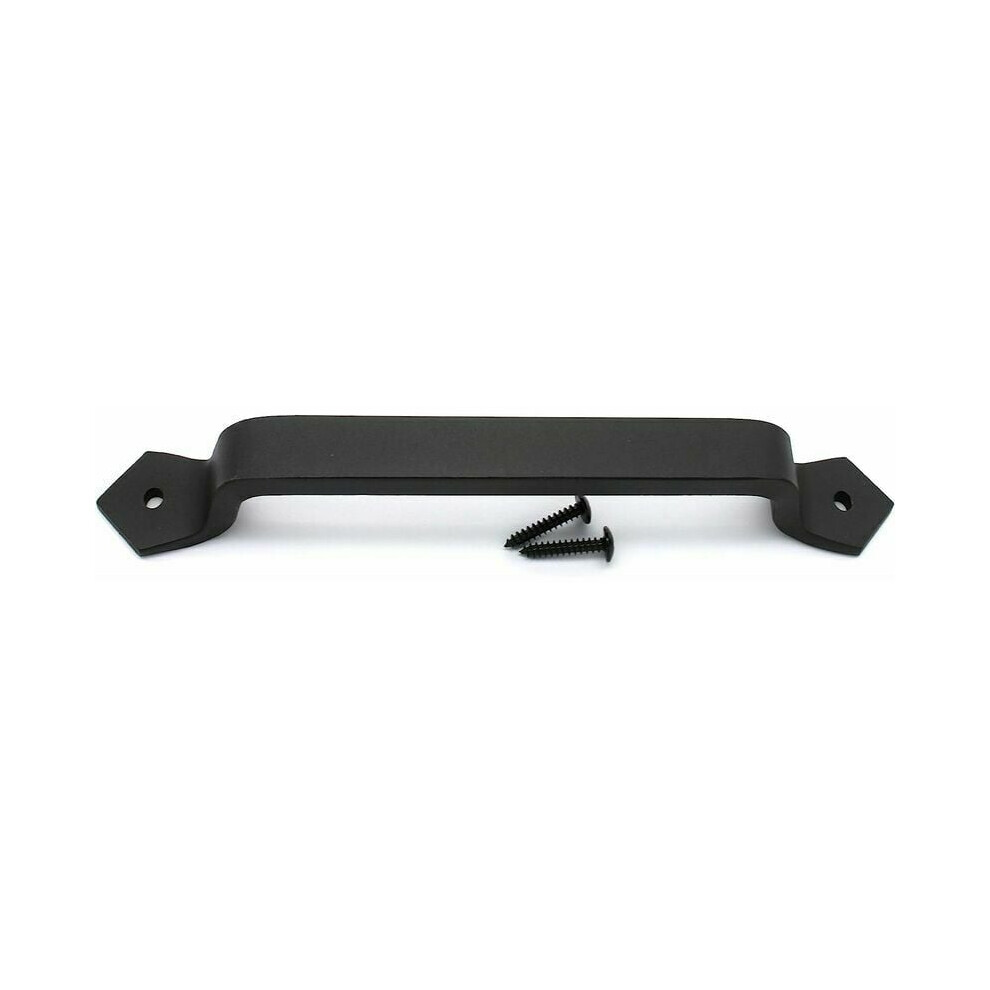 Rustic Gate Handle, Heavy Duty Cast Iron Sliding Barn Door Handle, Perfect For Enhancing Your Home Decor And Ensuring Durability On All Doors, Powder 9169997164452