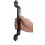 Solid Cast Iron Feel Gate Handle, Comfortable Handy Touch Long Door Pull, Square Door Pull Handle for Sliding Barn Door Gate Cabinet Closet 1