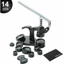 Kit profesional de reparare a ceasurilor, presă de precizie pentru ceasuri cu matrițe din plastic ABS, compatibilitate universală pentru