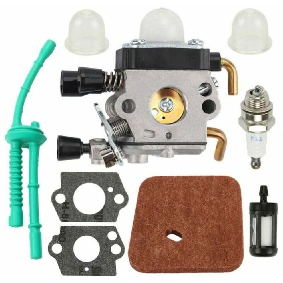 Easy Install Motorcycle Carburetor, Air Filter Replacement Parts For Stihl Trimmer Weed Eater Hedge Trimmer Kombi Motor, Perfect Fit Tune Up Kit With 9340959565252