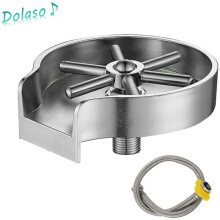 Lavabicchieri versatile con struttura in acciaio inox, risciacquo automatico dei residui per un'ampia gamma di applicazioni, facile installazione per