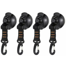 Veelzijdige zuignaphaken, snelle en eenvoudige installatie voor camperaccessoires met robuuste, draaibare haken, sterke zuigkracht en hoge