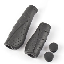Comfortable Bike Grips, Ergonomic Bike Grips With Shock Absorbing Gel Core, Anti-Slip Tpr Rubber Material Ensures Grip In All Conditions, Mountain