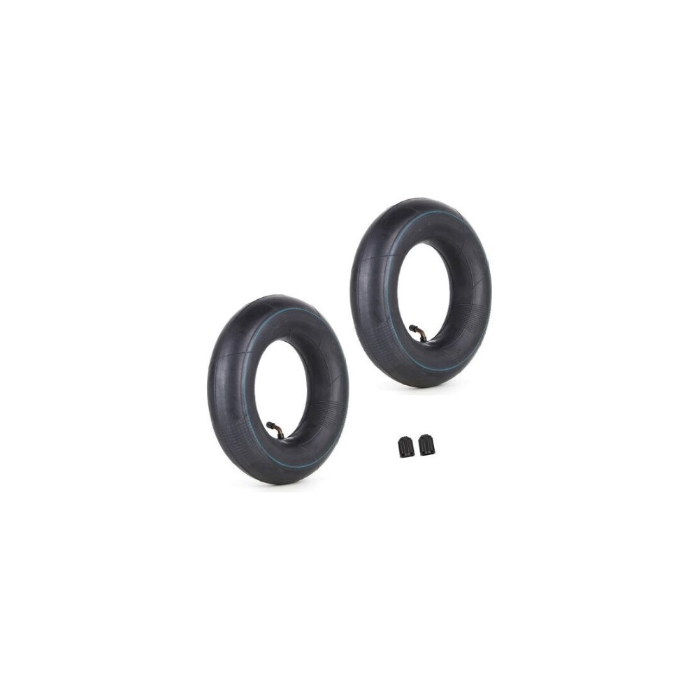 Tensile Strength, Heavy Duty Replacement Inner Tube For Hand Trucks Lawn Mowers Garden Trailers Wheelbarrows, Bent Valve Schrader 2 Pcs 9405630209488