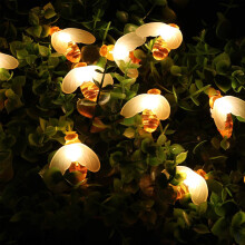 Solar String Lights With Rotatable Wings Design, Battery Operated Bee String Fairy Lights, Perfect Gift Idea For Birthday, Anniversary, Housewarming,