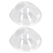 2PCS Wearable Silicone Breast Milk Collectors - Leak-Proof & Reusable