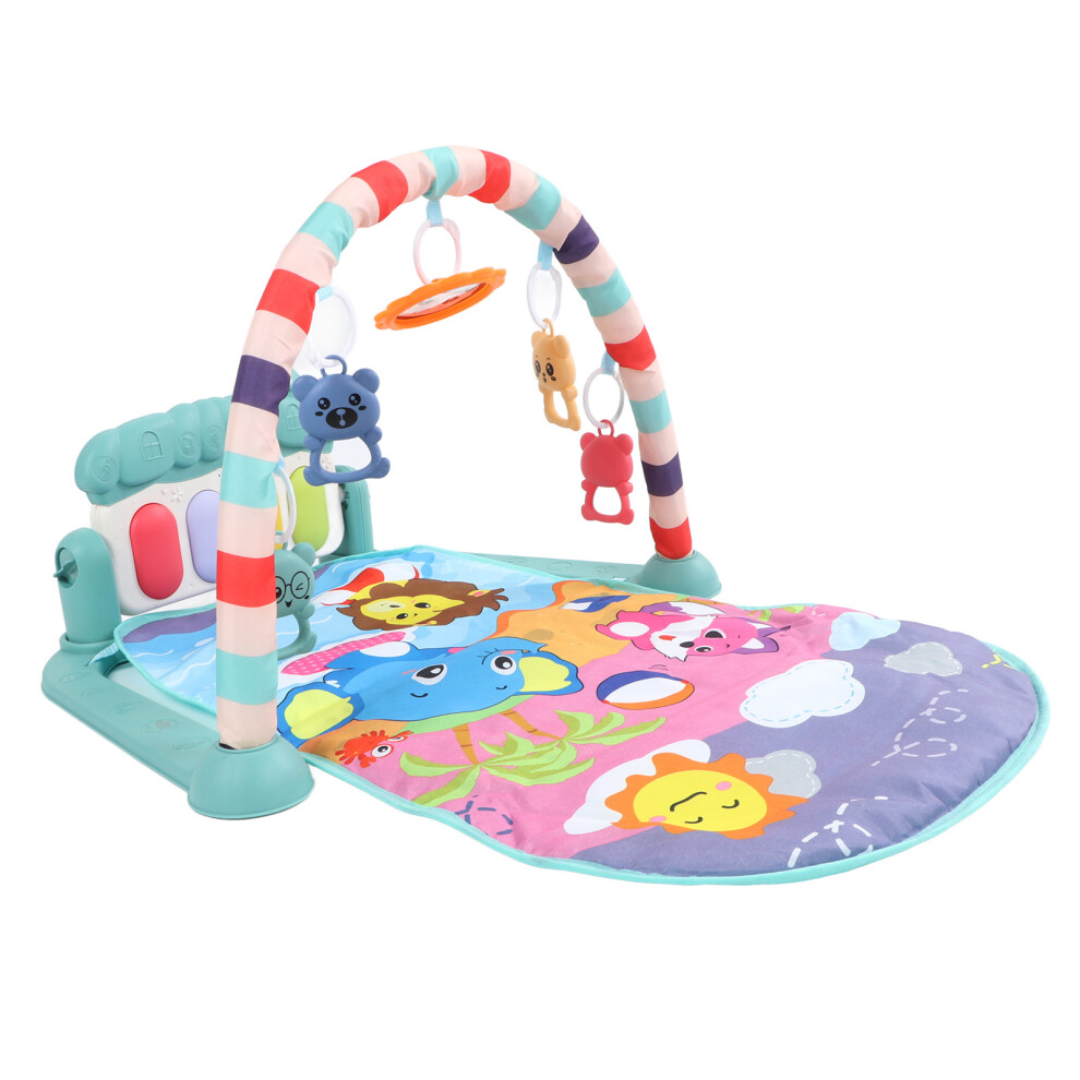Baby Gym Playmat Piano Ultramarine – 75X54cm, Sensory & Motor Skills Light