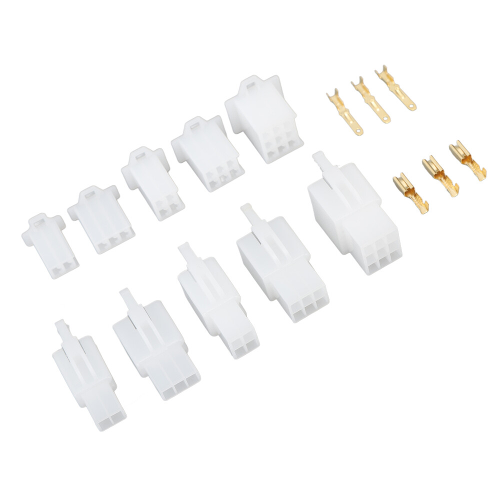 Wire Crimp Terminal Kit 580Pcs With Male Female Pins Plug Housing 2.8Mm 4261370302507