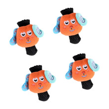 Geräuschlose Stuhlbeinabdeckungen, 4 Stück, weiche-Orange