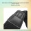 Blue Adjustable Saxophone Shoulder Strap, Comfortable, Nylon & Metal 2