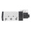 Pneumatisches 2-Position 5-Wege Magnetventil Luft, IP65, DC12V 9
