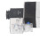 Pneumatisches 2-Position 5-Wege Magnetventil Luft, IP65, DC12V 5